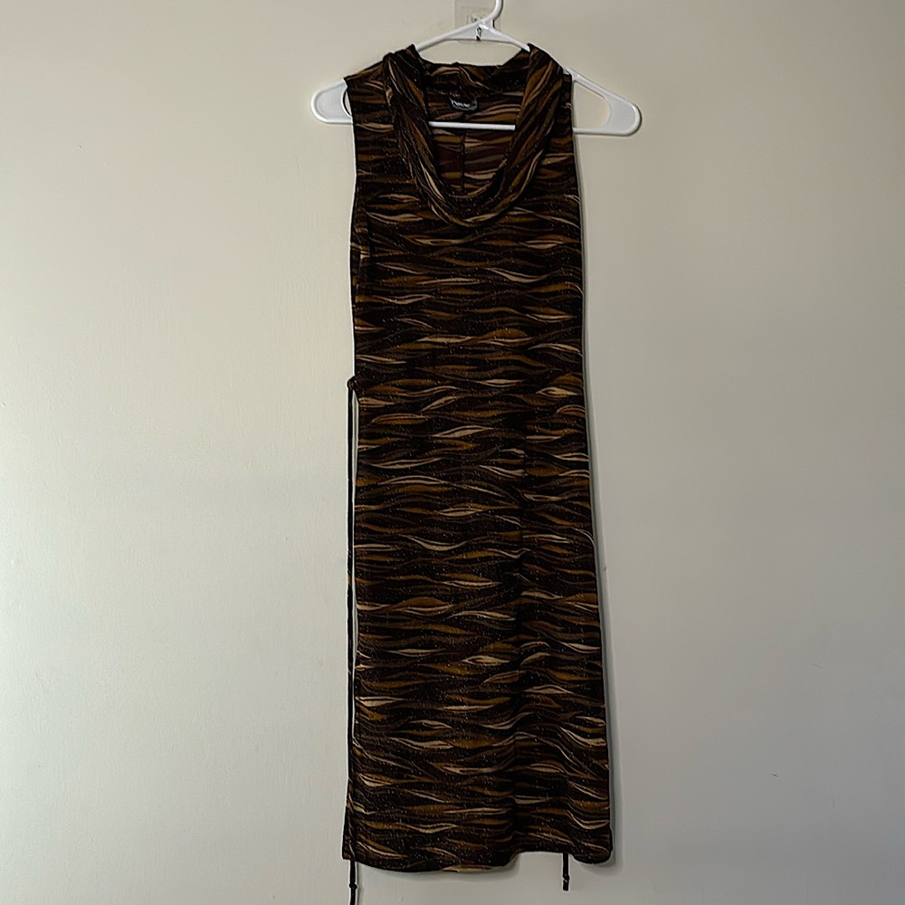 Women’s multi color brown dress